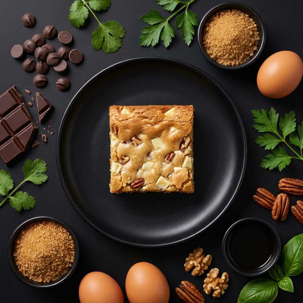 Blondie de Chocolate Branco