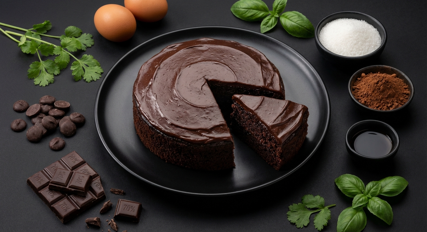 Bolo Fudge de Chocolate