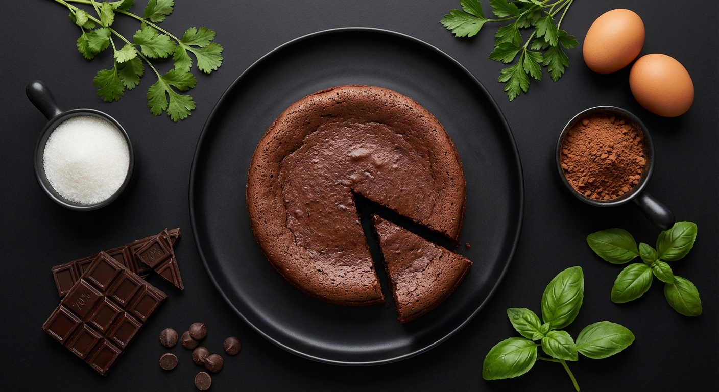 Bolo Souffle de Chocolate