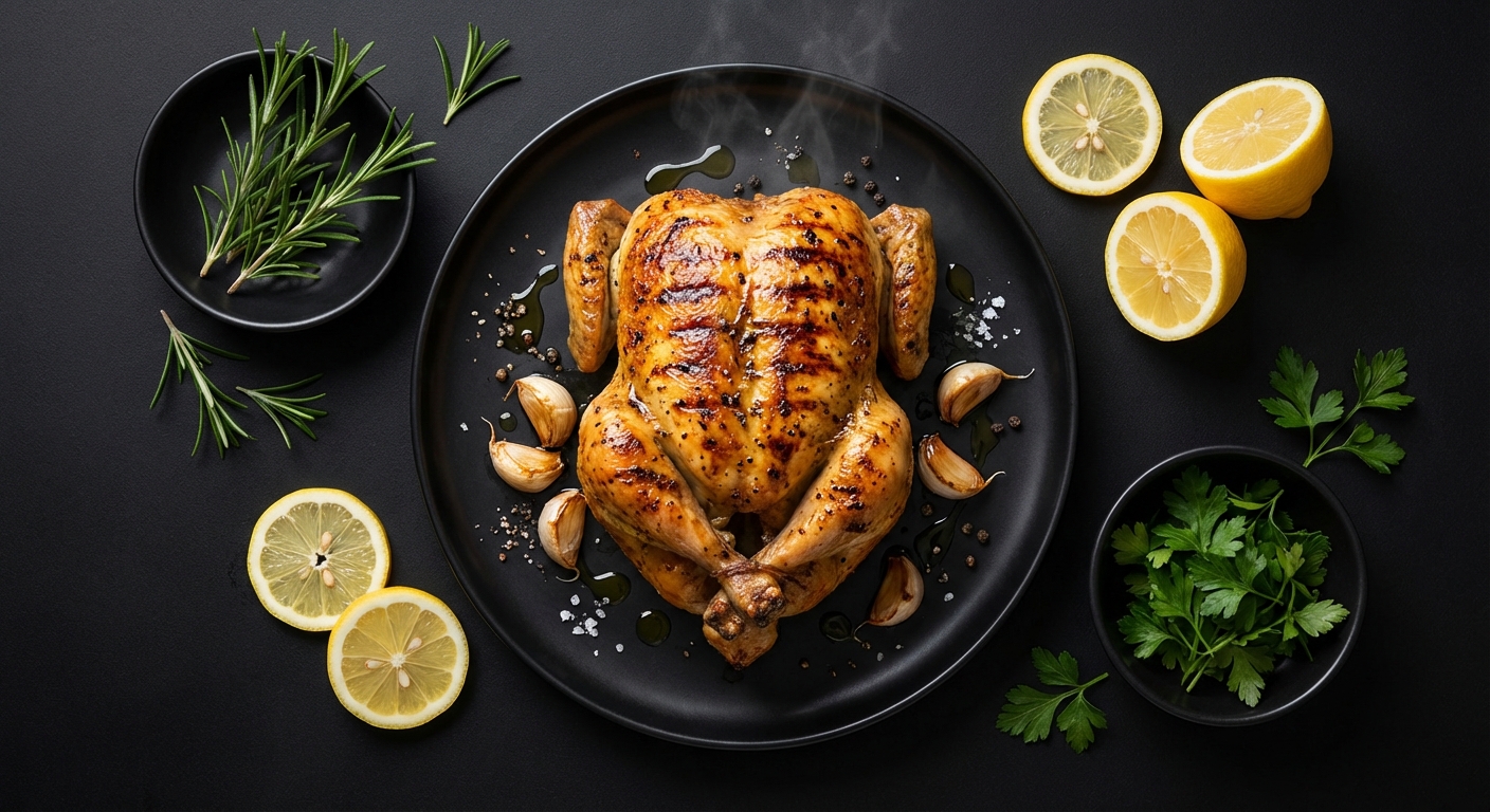 Frango Assado com Ervas