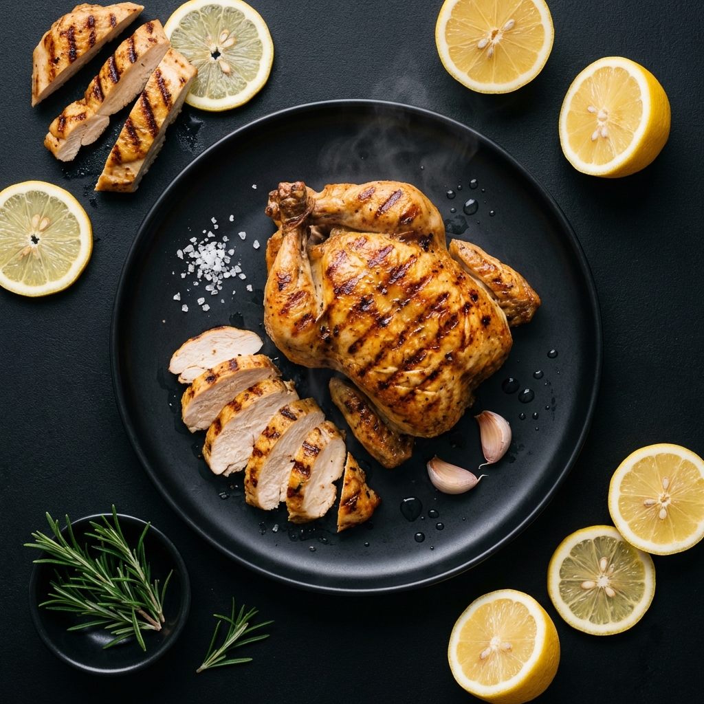 Frango Grelhado com Salmoura Expressa