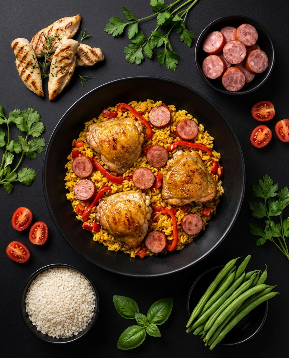 Paella de Frutos da Terra