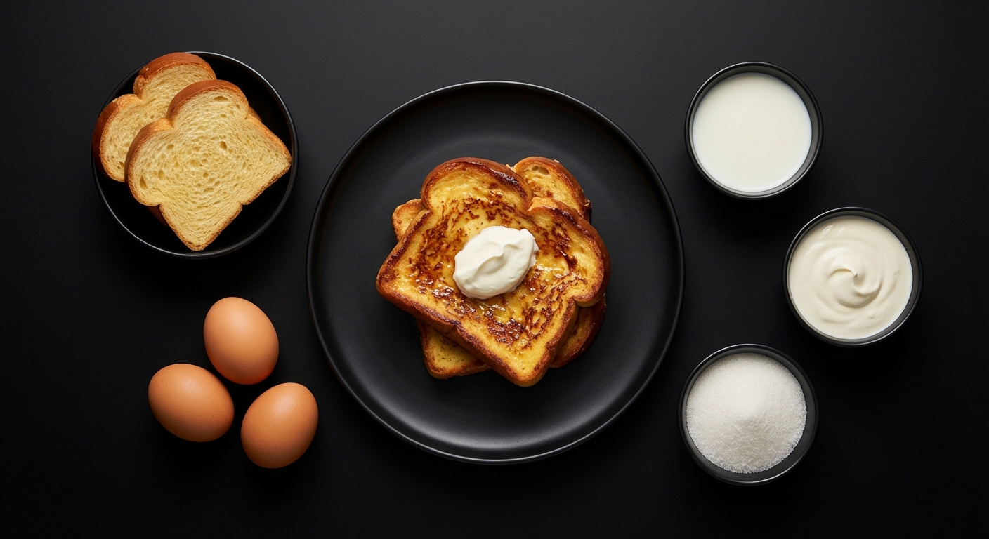 Pain Perdu - Rabanada Francesa