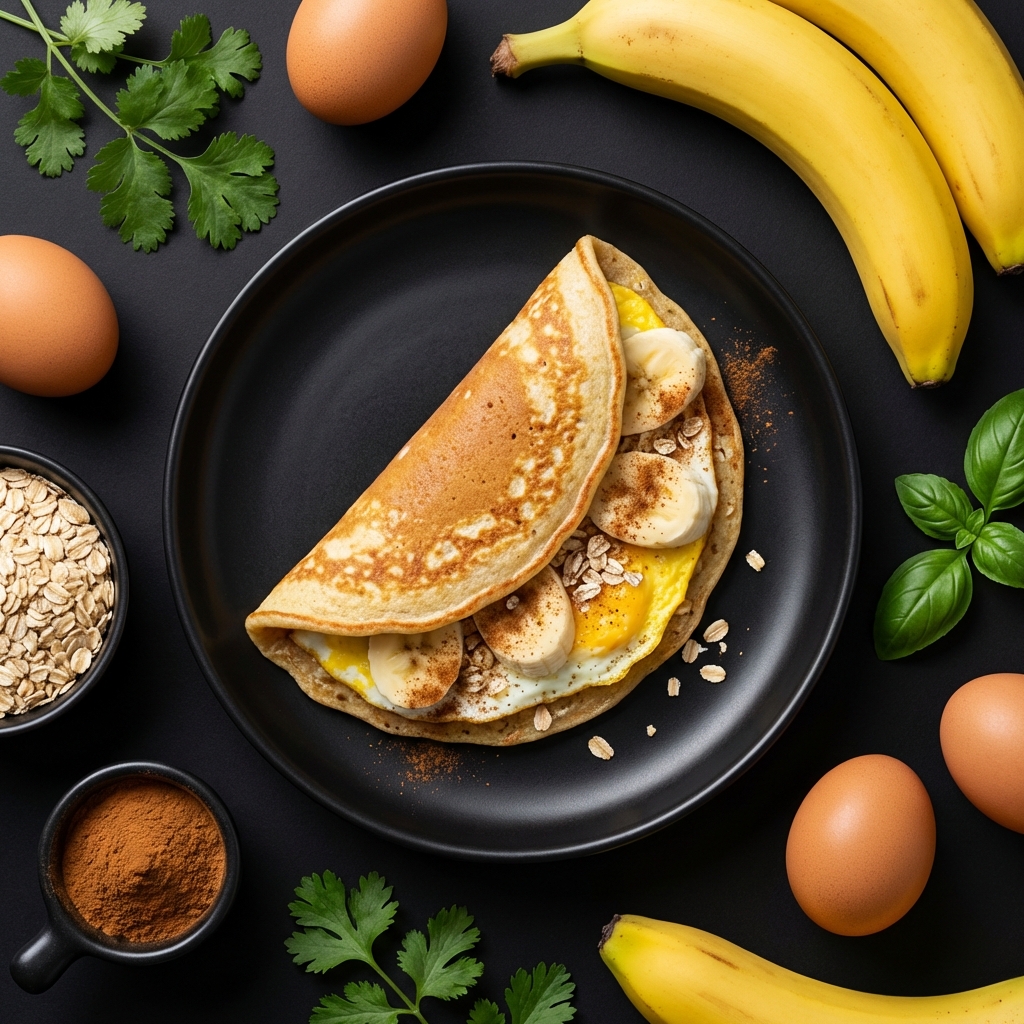 Panqueca de Aveia com Banana