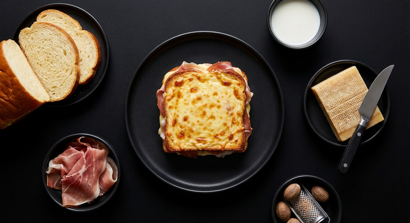 Sanduiche Croque Monsieur