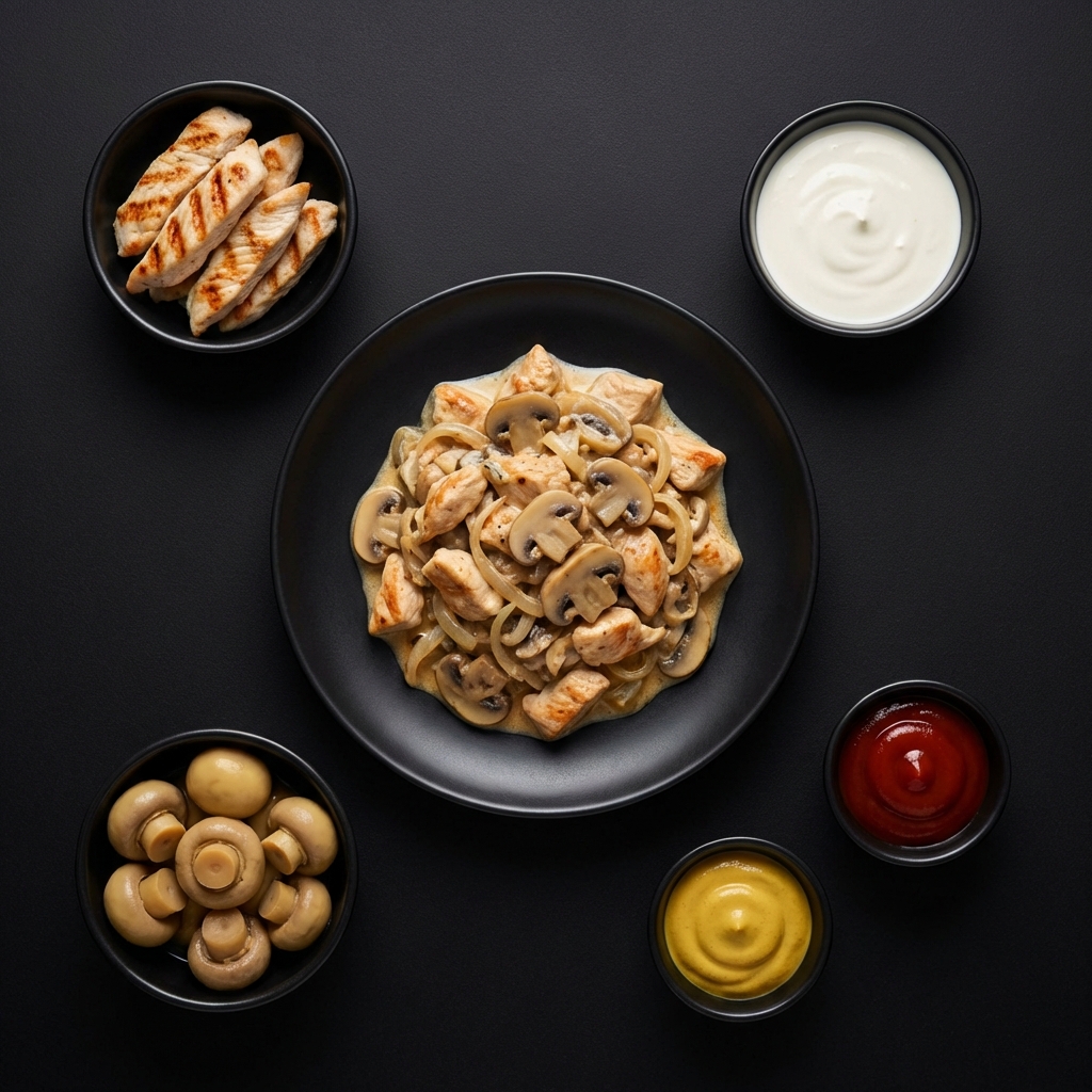 Strogonoff de Frango