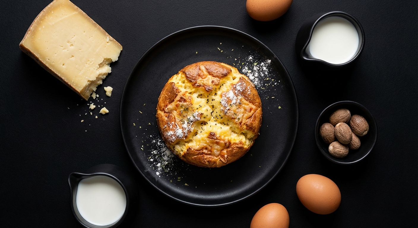 Sufle de Queijo Gruyere
