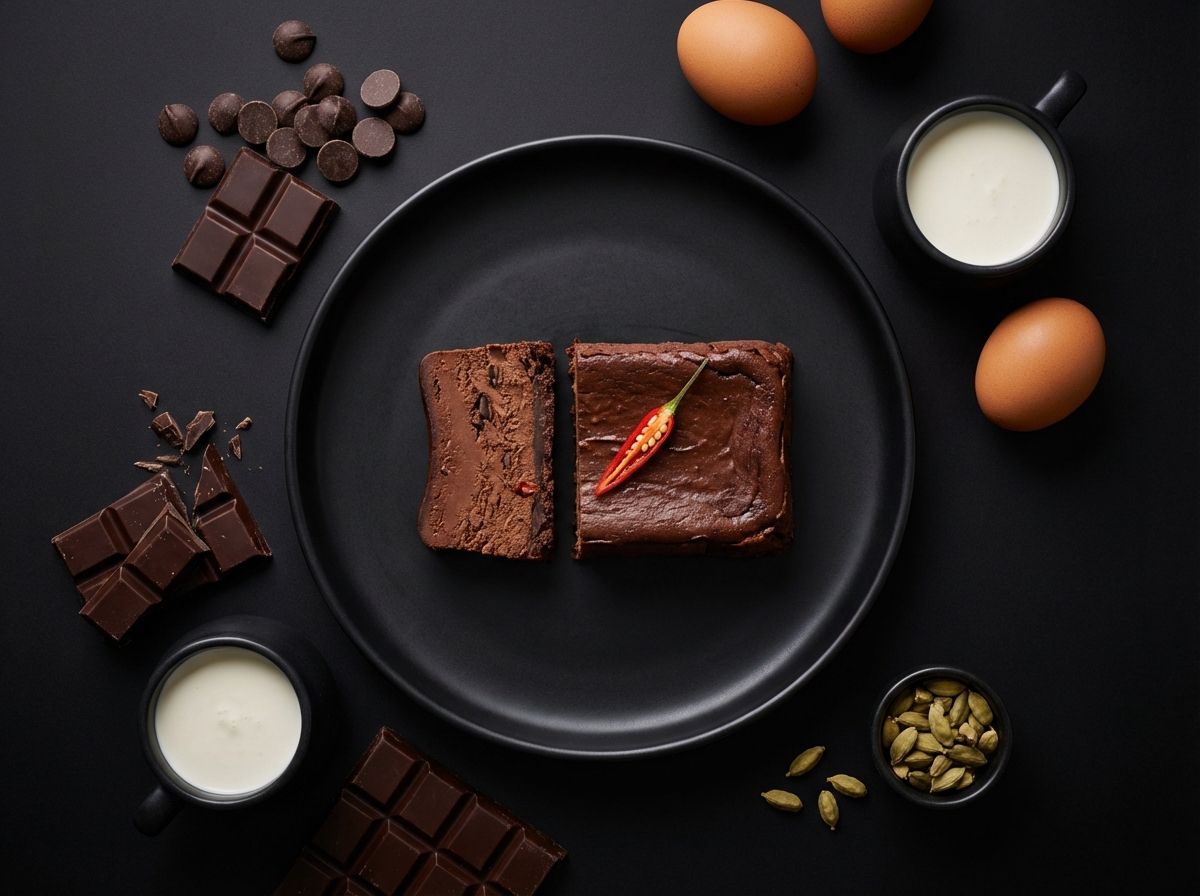 Terrine de Chocolate com Pimenta